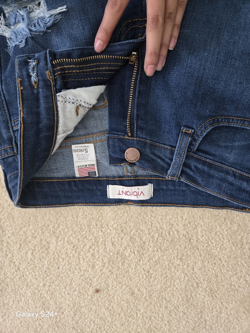 Vibrant Dark Blue Women’s Jeans by Vibrant